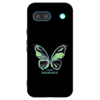 Picasee husă neagră din silicon pentru Google Pixel 8a - Diamanty Blue