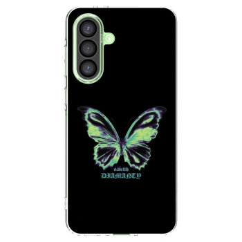 Picasee husă transparentă din silicon pentru Samsung Galaxy A26 5G A266B - Diamanty Blue