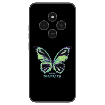 Picasee husă neagră din silicon pentru Xiaomi Poco C75 - Diamanty Blue