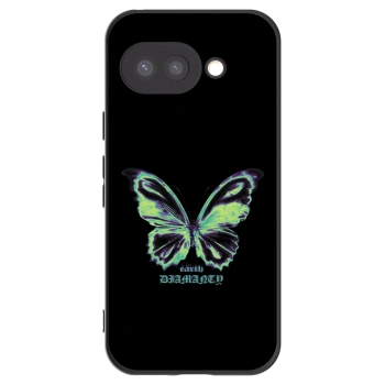 Picasee husă neagră din silicon pentru Google Pixel 9a - Diamanty Blue