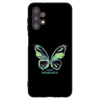 Picasee husă neagră din silicon pentru Samsung Galaxy A13 5G - Diamanty Blue