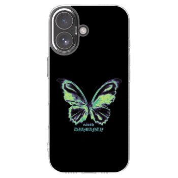 Picasee husă transparentă din silicon pentru Apple iPhone 17 - Diamanty Blue