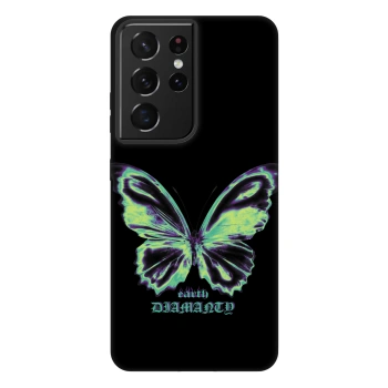 Picasee Fashion Case pentru Samsung Galaxy S21 Ultra 5G G998B - Diamanty Blue