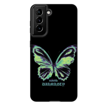 Husă pentru Samsung Galaxy S21 FE 5G - Diamanty Blue