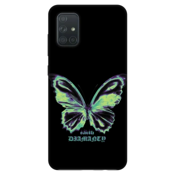 Husă pentru Samsung Galaxy A71 A715F - Diamanty Blue