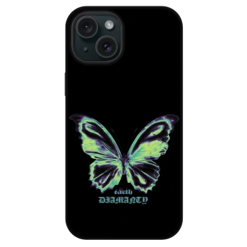 Picasee Fashion Case MagSafe pentru Apple iPhone 15 - Diamanty Blue