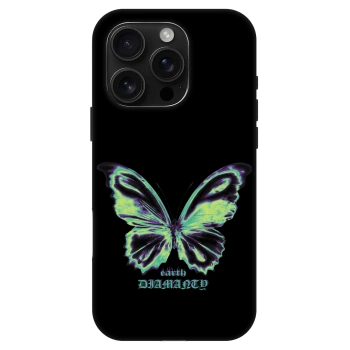 Picasee Fashion Case MagSafe pentru Apple iPhone 16 Pro - Diamanty Blue