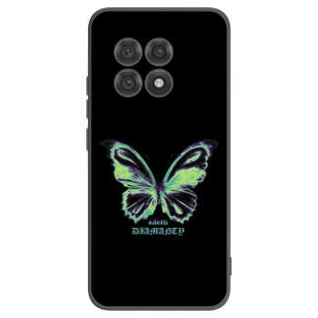 Picasee husă neagră din silicon pentru OnePlus 13R 5G - Diamanty Blue