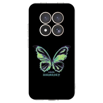 Picasee husă transparentă din silicon pentru Xiaomi Redmi Note 15 Pro 4G - Diamanty Blue