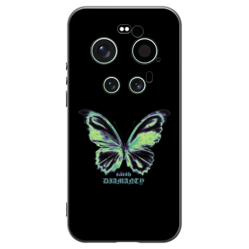 Picasee husă neagră din silicon pentru Xiaomi 17 Ultra - Diamanty Blue