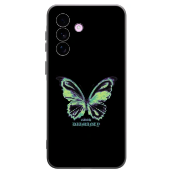 Picasee husă neagră din silicon pentru Samsung Galaxy A57 5G - Diamanty Blue