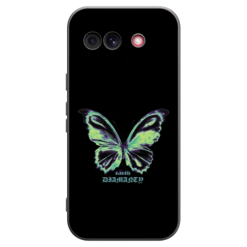Picasee husă neagră din silicon pentru Google Pixel 10a - Diamanty Blue