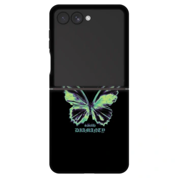 Picasee Fashion Case pentru Samsung Galaxy Z Flip7 5G - Diamanty Blue
