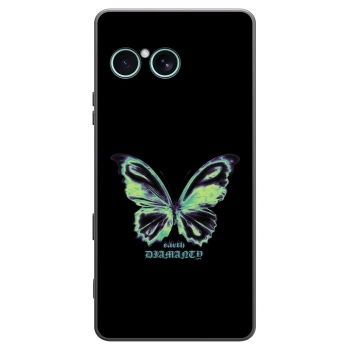 Picasee husă neagră din silicon pentru Sony Xperia 10 VII - Diamanty Blue