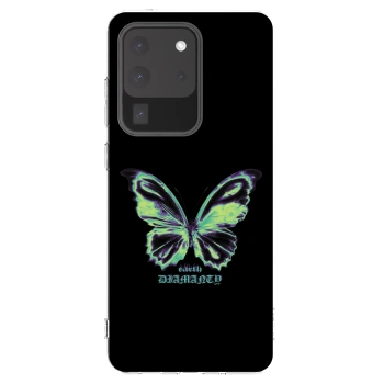 Picasee husă transparentă din silicon pentru Samsung Galaxy S20 Ultra 5G G988F - Diamanty Blue