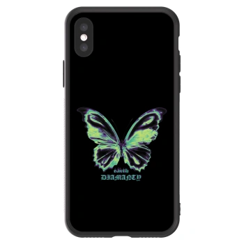 Picasee ULTIMATE CASE pentru Apple iPhone X/XS - Diamanty Blue
