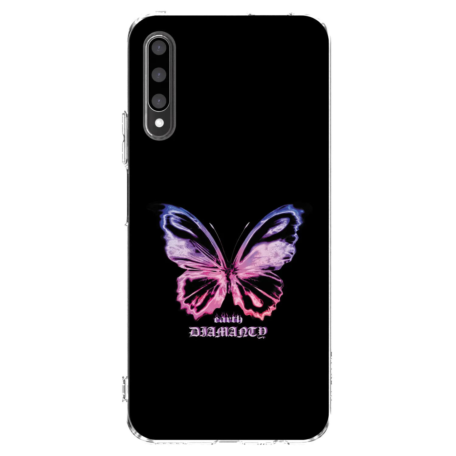 Picasee husă transparentă din silicon pentru Honor 9X Pro - Diamanty Purple