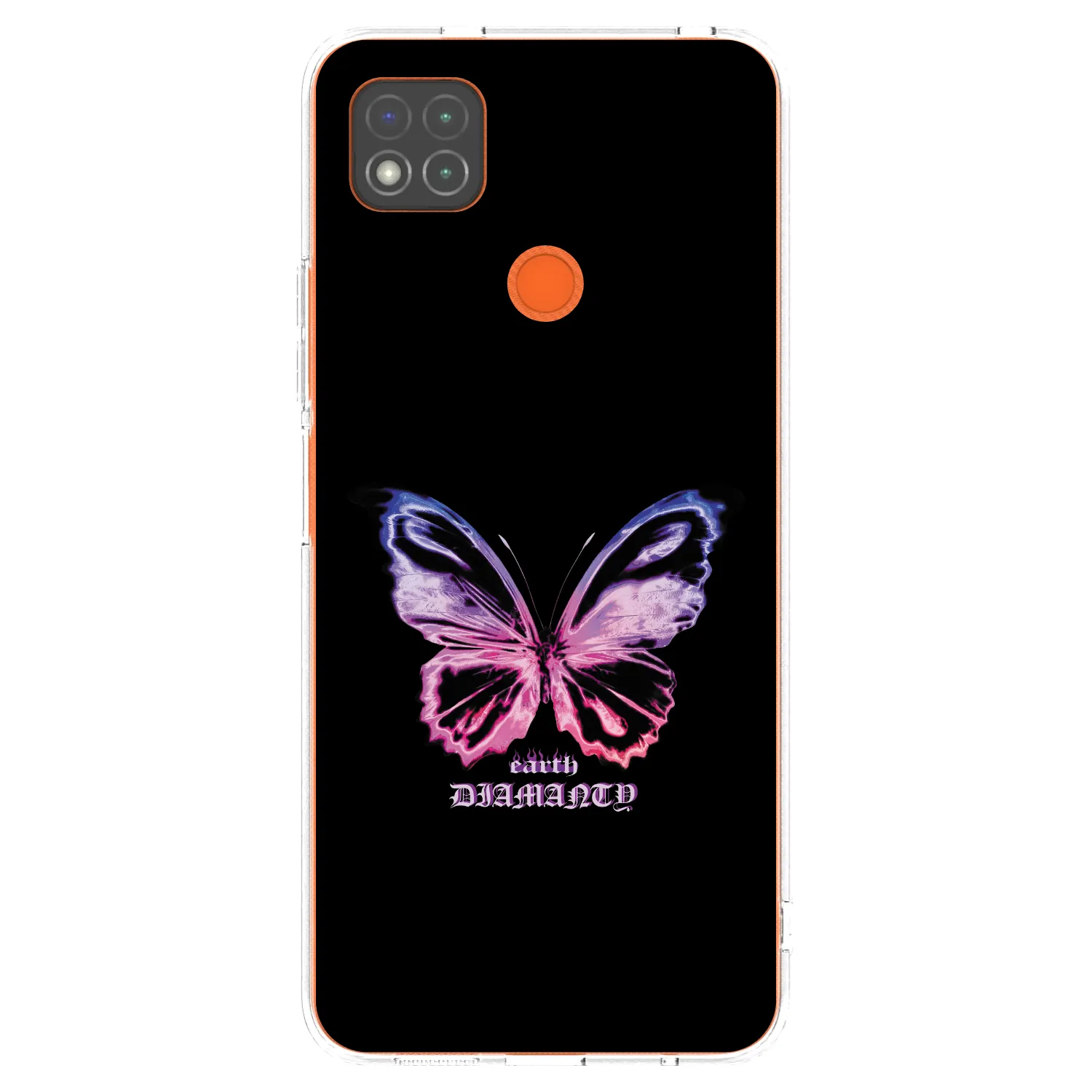 Picasee husă transparentă din silicon pentru Xiaomi Redmi 9C - Diamanty Purple