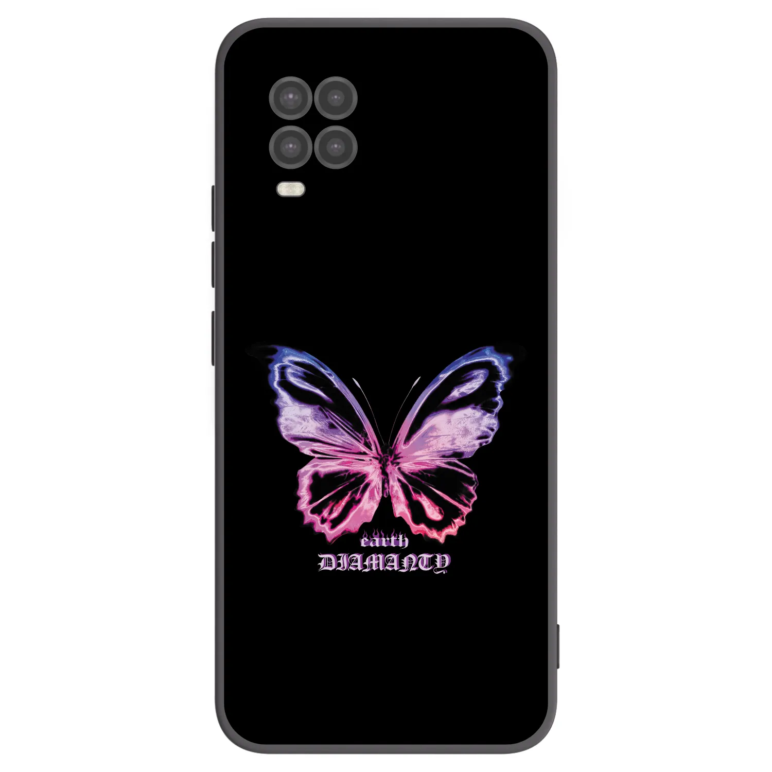 Picasee husă neagră din silicon pentru Xiaomi Mi 10 Lite - Diamanty Purple