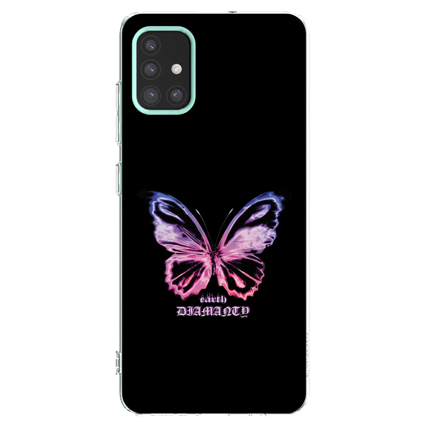 Picasee husă transparentă din silicon pentru Samsung Galaxy M31s - Diamanty Purple