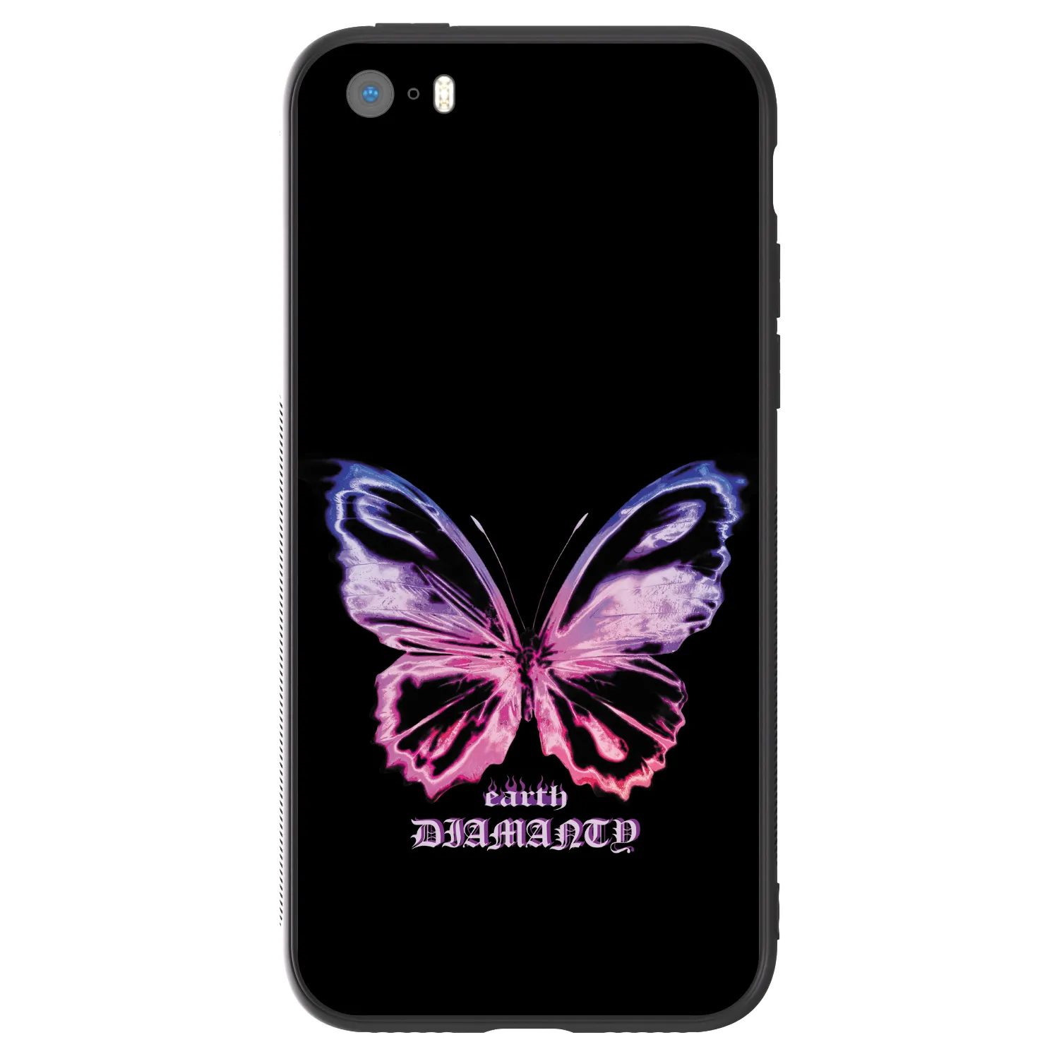 Picasee ULTIMATE CASE pentru Apple iPhone 5/5S/SE - Diamanty Purple