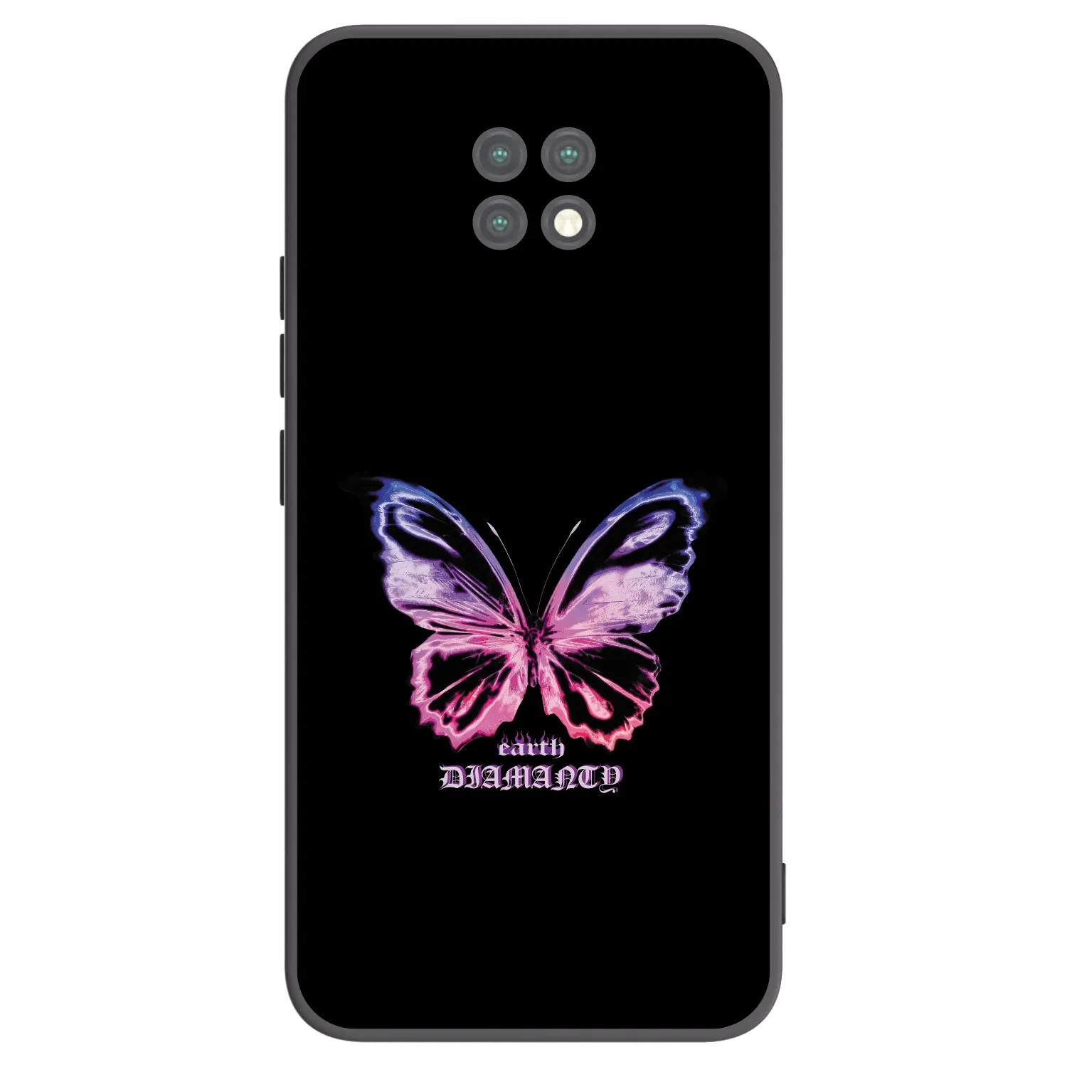Picasee husă neagră din silicon pentru Xiaomi Redmi Note 9T - Diamanty Purple