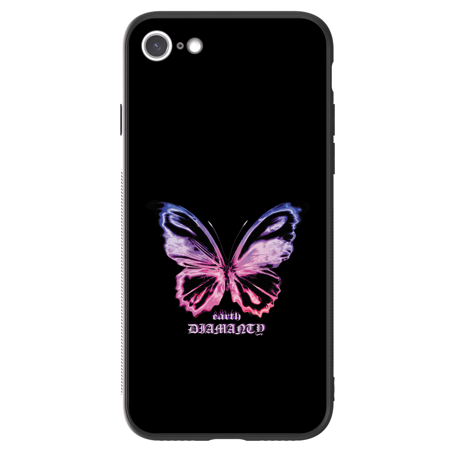 Picasee ULTIMATE CASE pentru Apple iPhone SE 2022 - Diamanty Purple