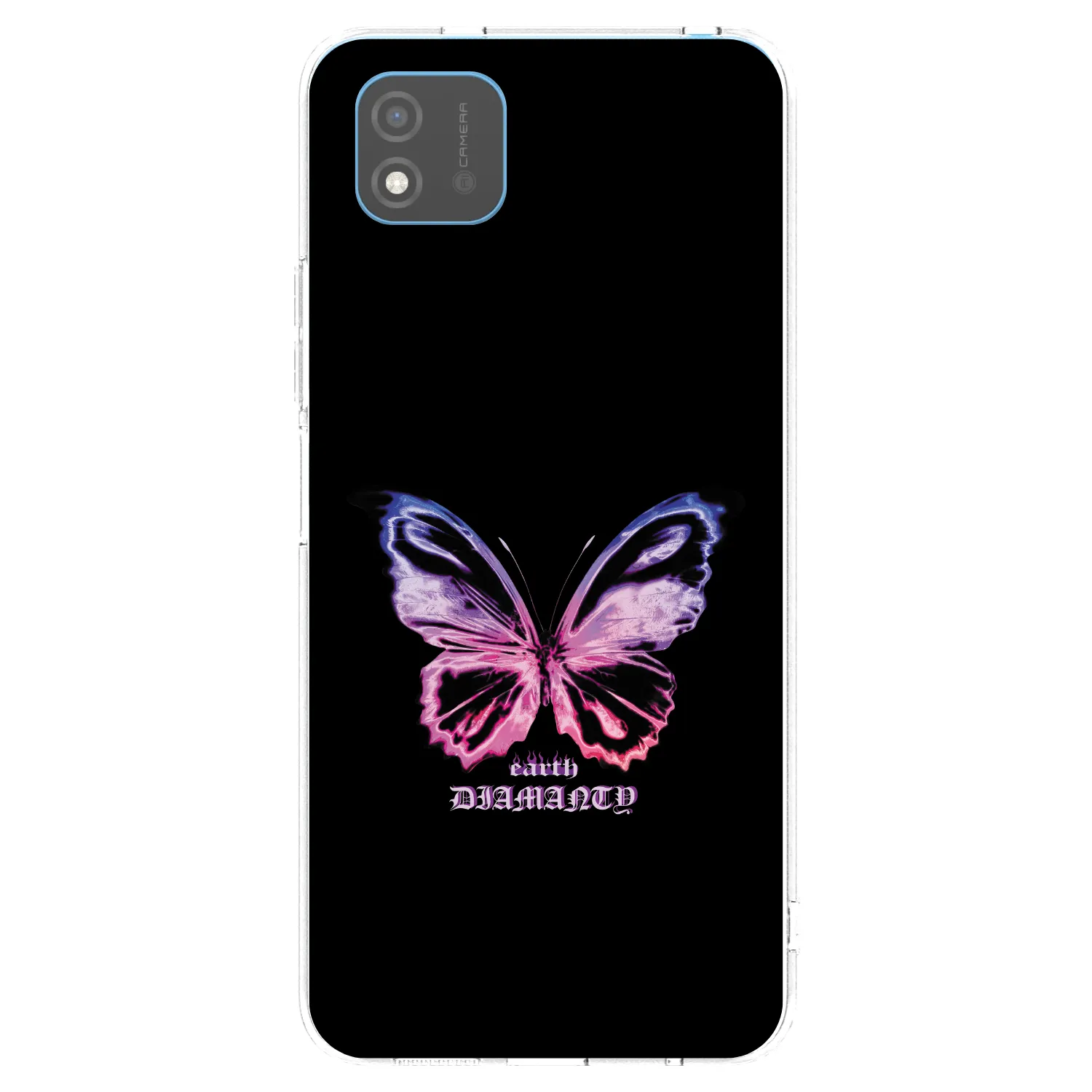 Picasee husă transparentă din silicon pentru Realme C11 (2021) - Diamanty Purple