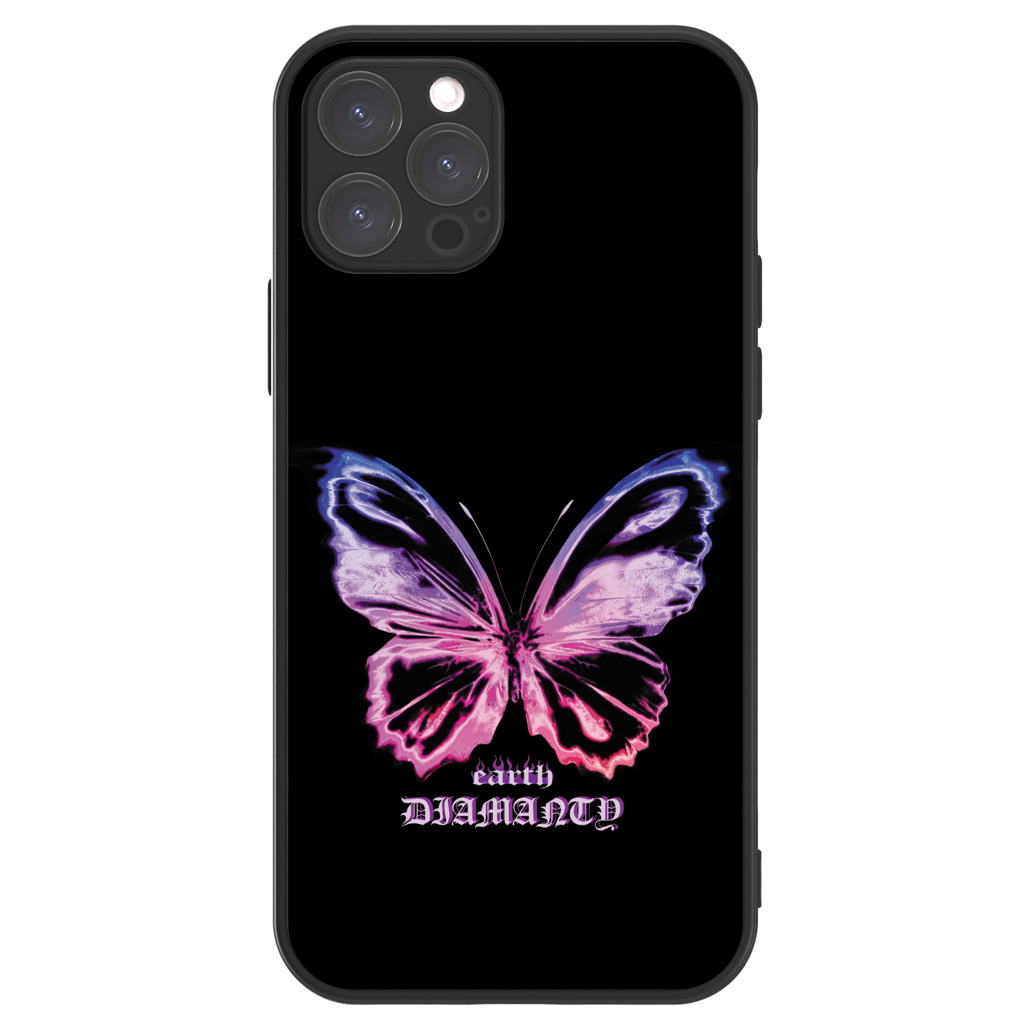 Picasee ULTIMATE CASE MagSafe pentru Apple iPhone 12 Pro - Diamanty Purple