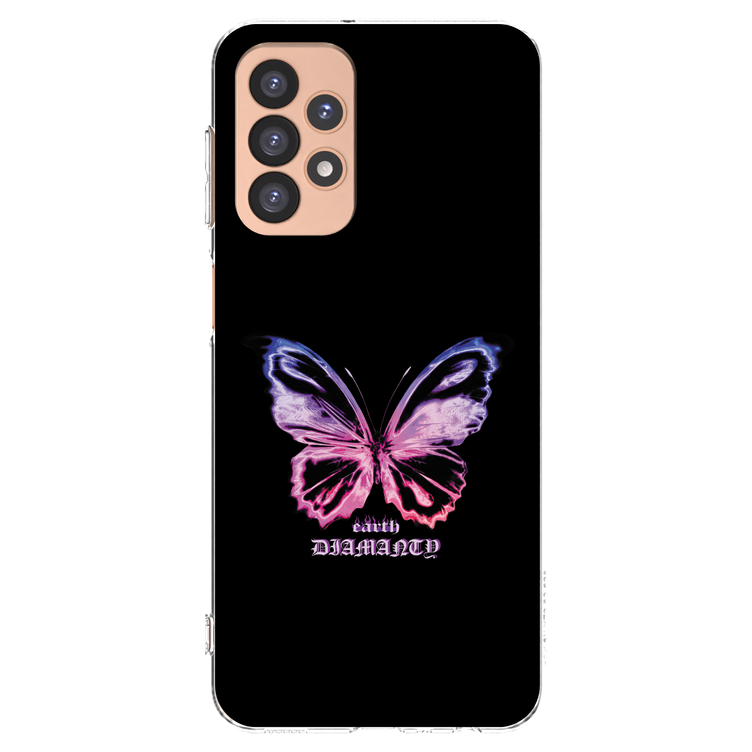 Picasee husă transparentă din silicon pentru Samsung Galaxy A23 A236B 5G - Diamanty Purple