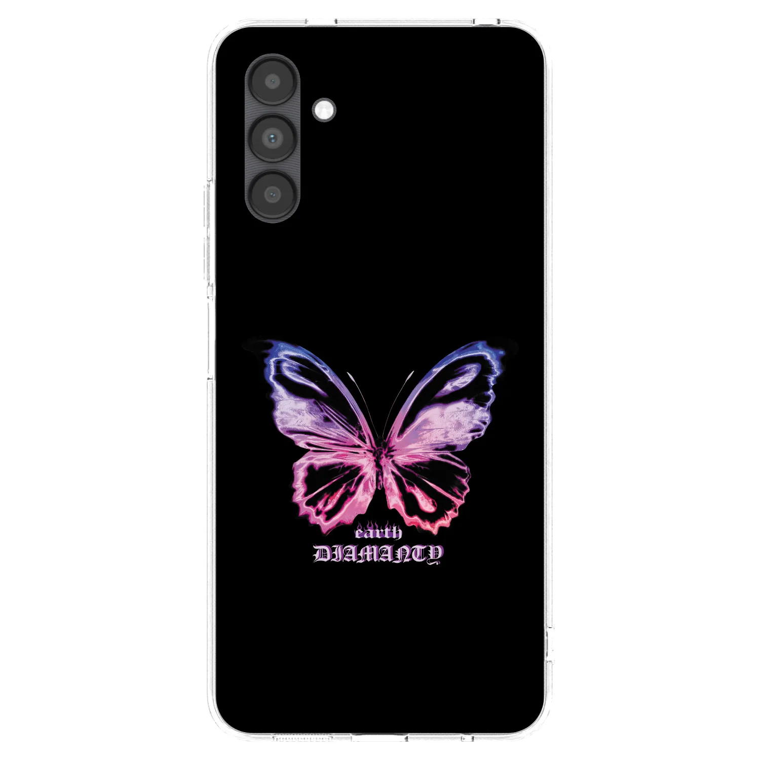 Picasee husă transparentă din silicon pentru Samsung Galaxy A04s A047F - Diamanty Purple