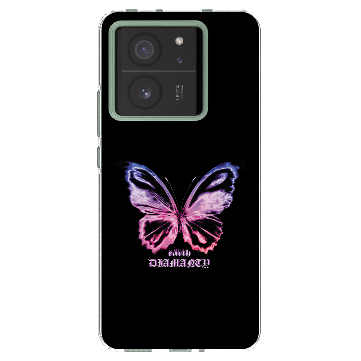 Picasee husă transparentă din silicon pentru Xiaomi 13T Pro - Diamanty Purple