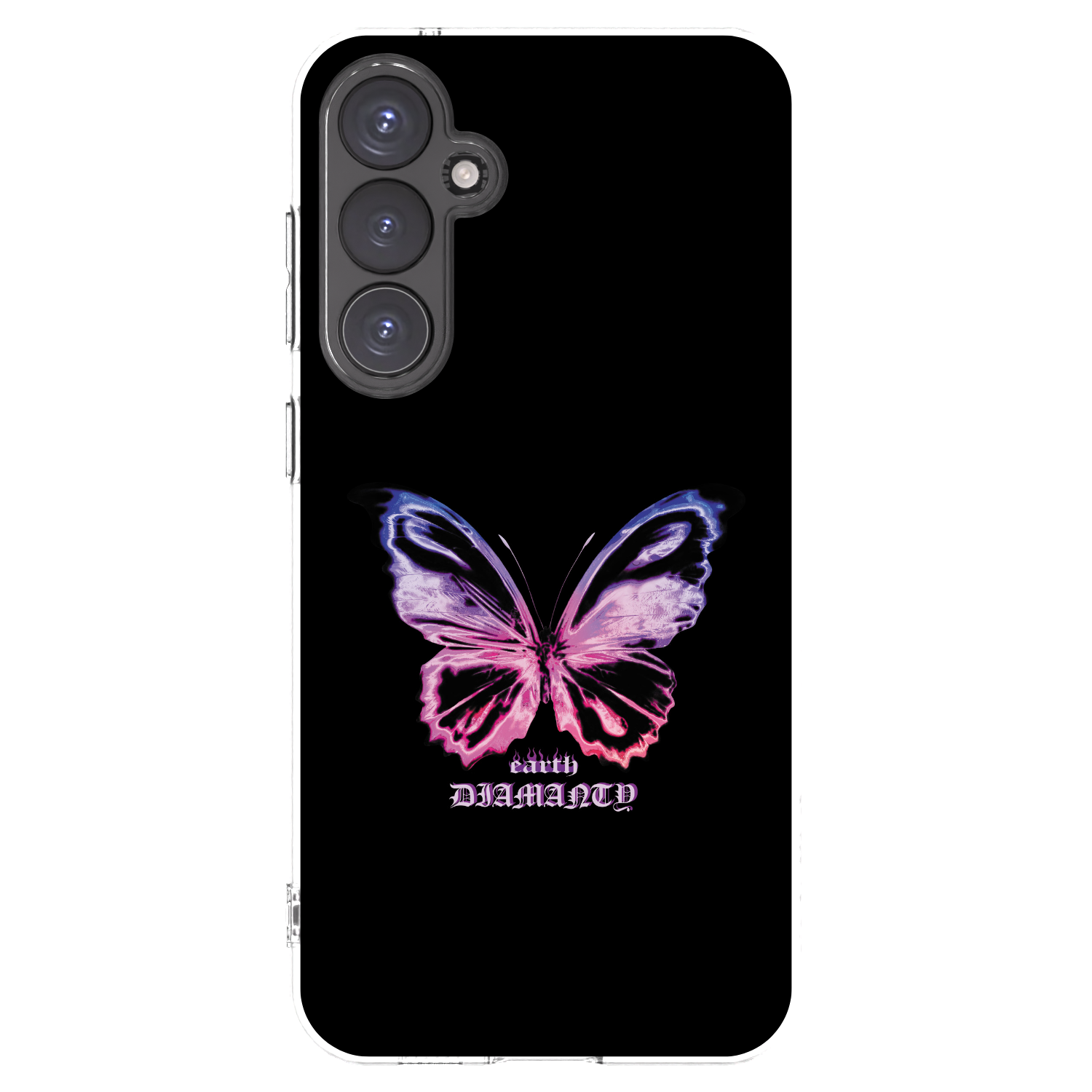 Picasee husă transparentă din silicon pentru Samsung Galaxy S23 FE S711B - Diamanty Purple