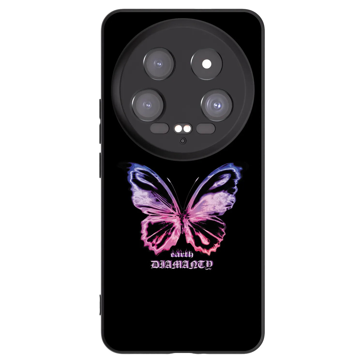 Picasee husă neagră din silicon pentru Xiaomi 14 Ultra - Diamanty Purple