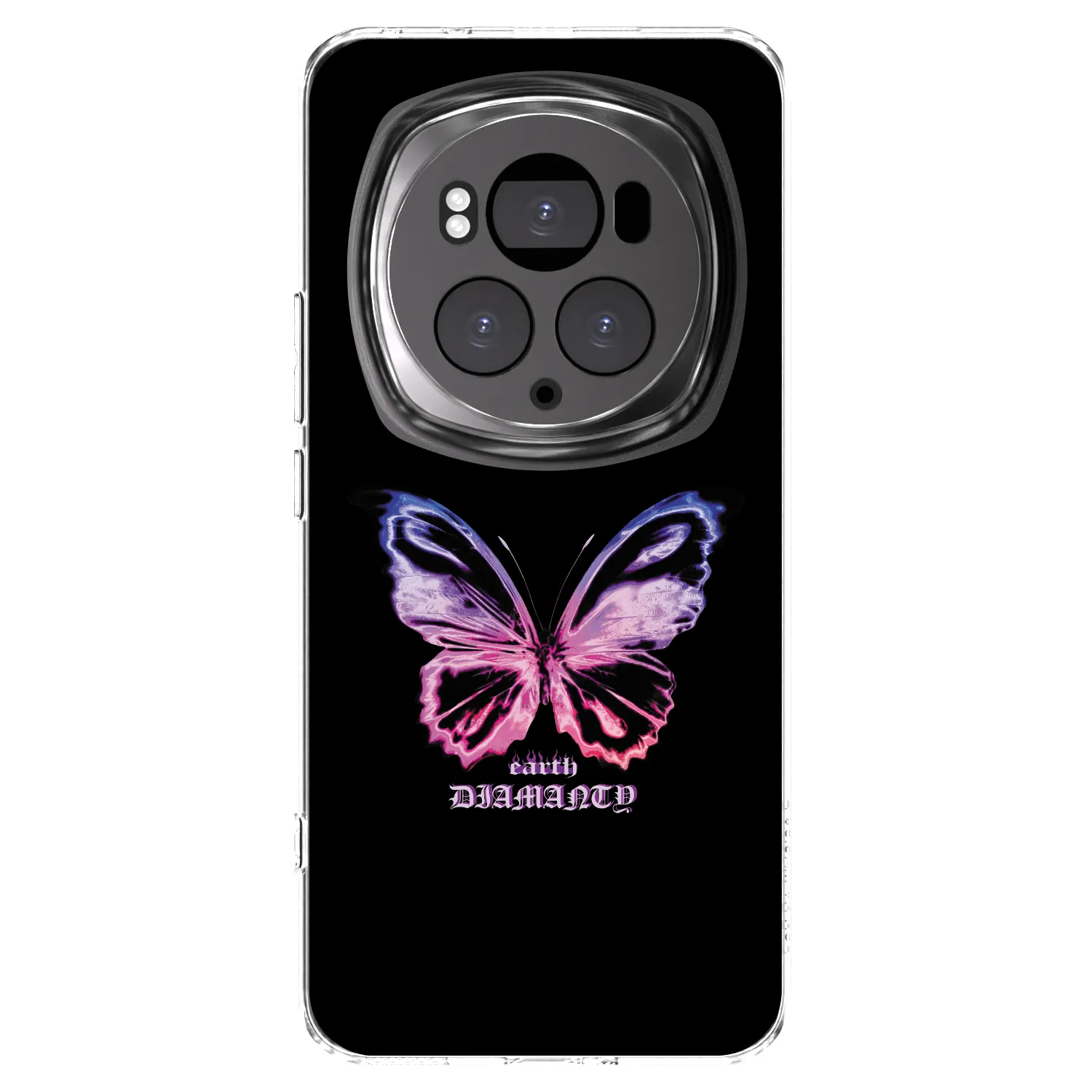 Picasee husă transparentă din silicon pentru Honor Magic6 Pro - Diamanty Purple
