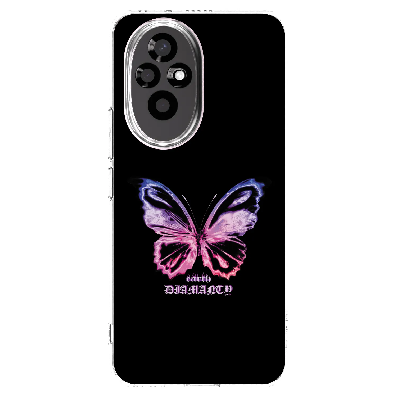 Picasee husă transparentă din silicon pentru Honor 200 Pro 5G - Diamanty Purple