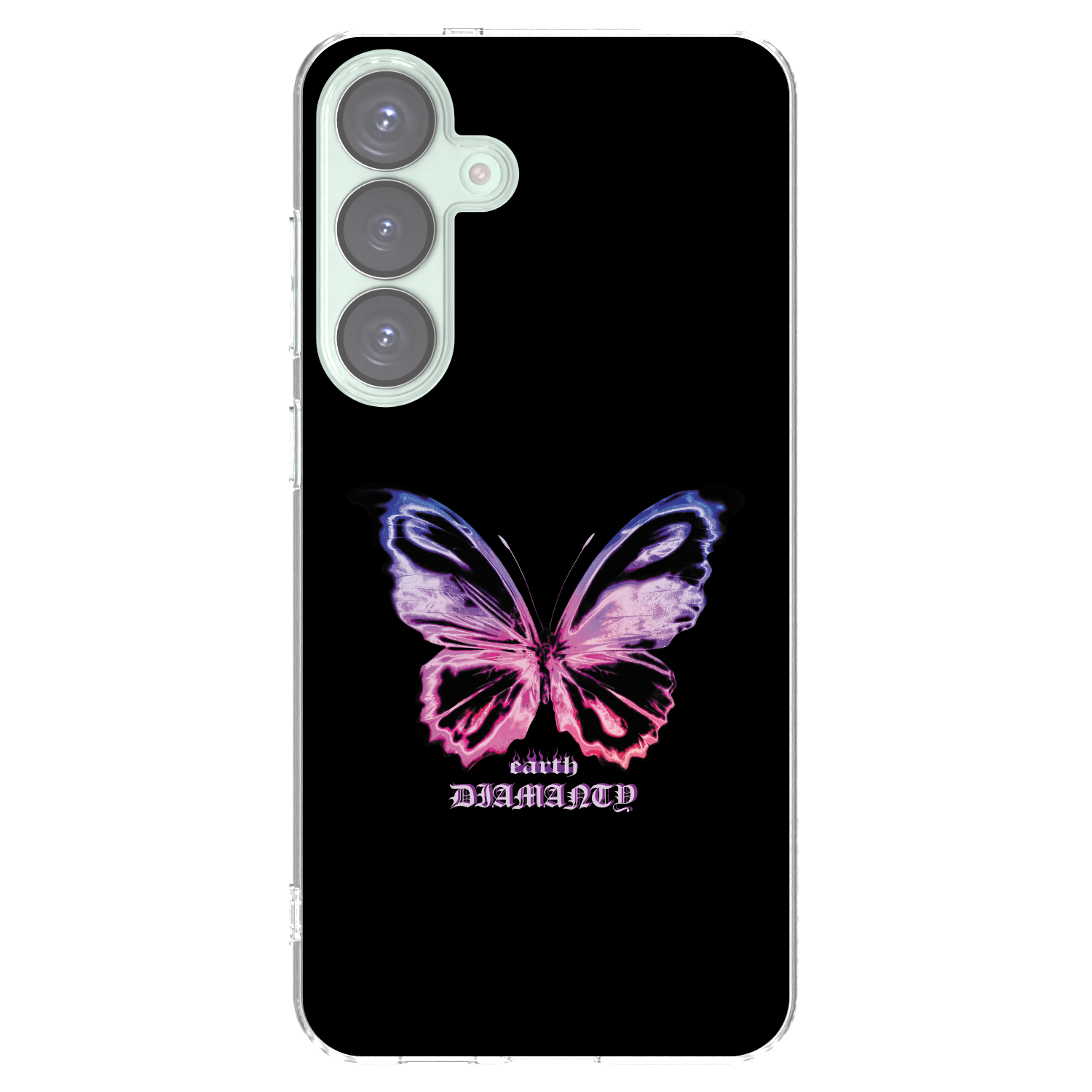 Picasee husă transparentă din silicon pentru Samsung Galaxy S25+ 5G - Diamanty Purple