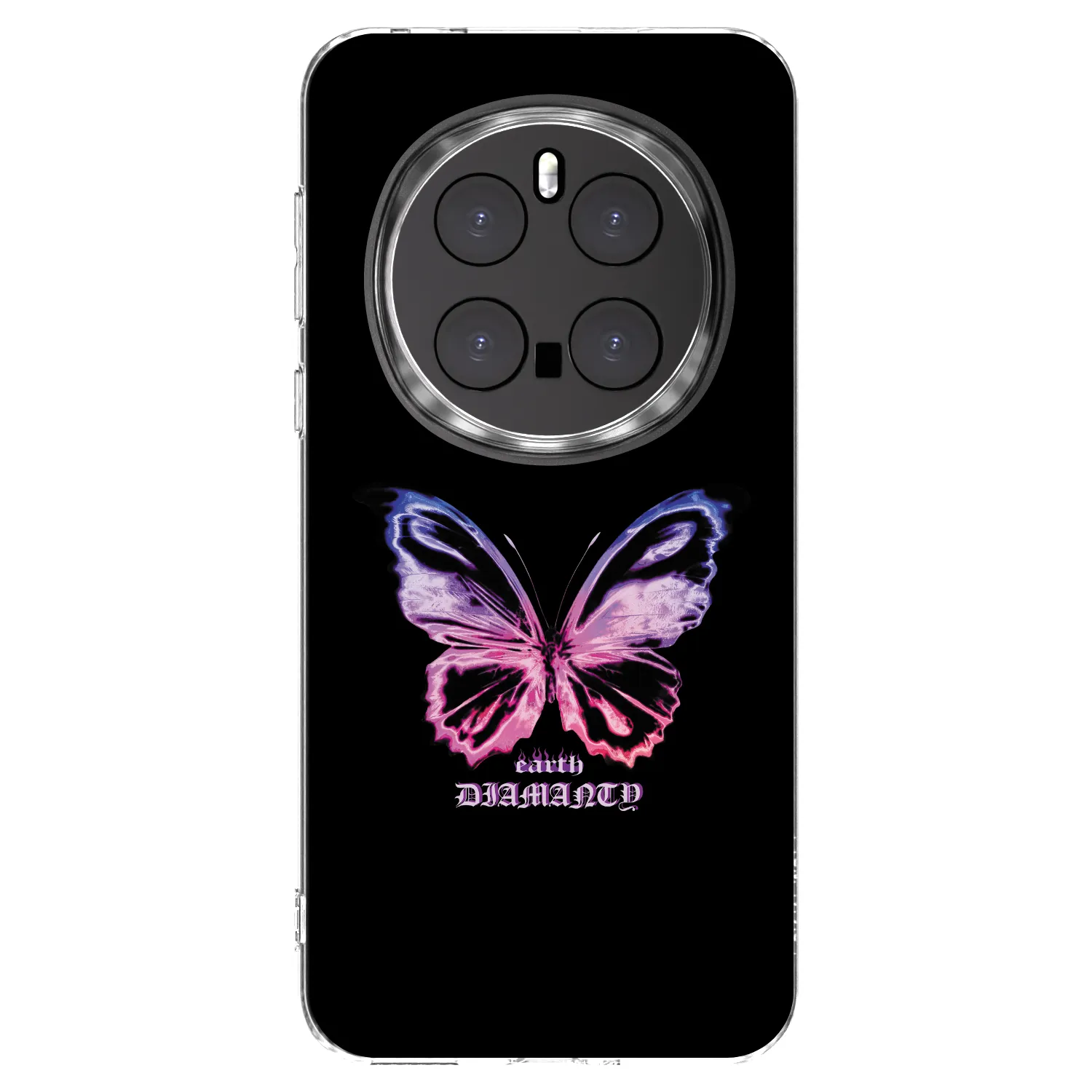 Picasee husă transparentă din silicon pentru Honor Magic7 Pro 5G - Diamanty Purple