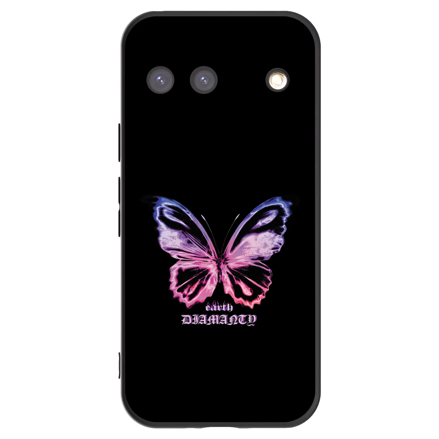 Picasee husă neagră din silicon pentru Google Pixel 9 - Diamanty Purple