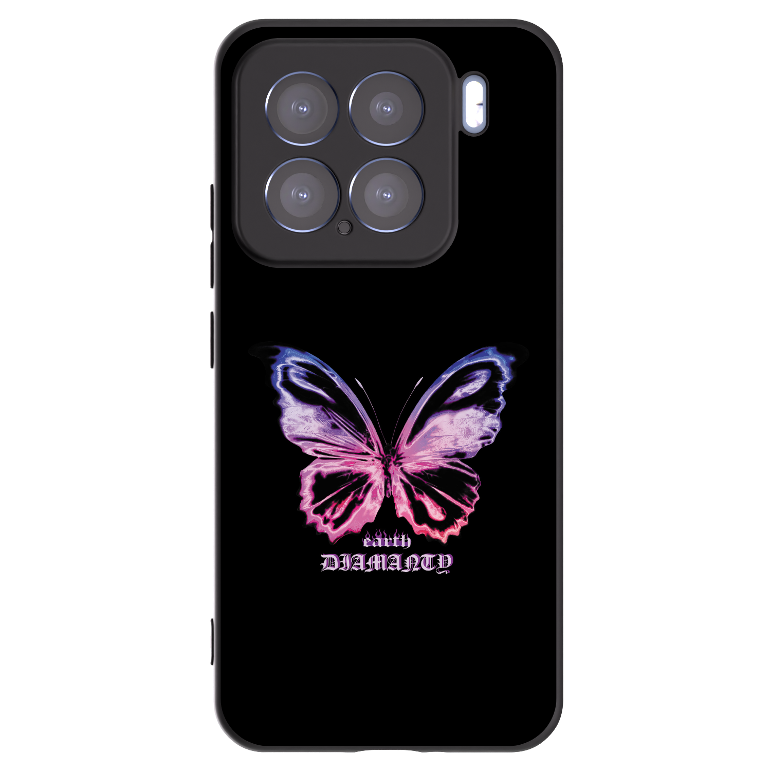 Picasee husă neagră din silicon pentru Xiaomi 15 - Diamanty Purple