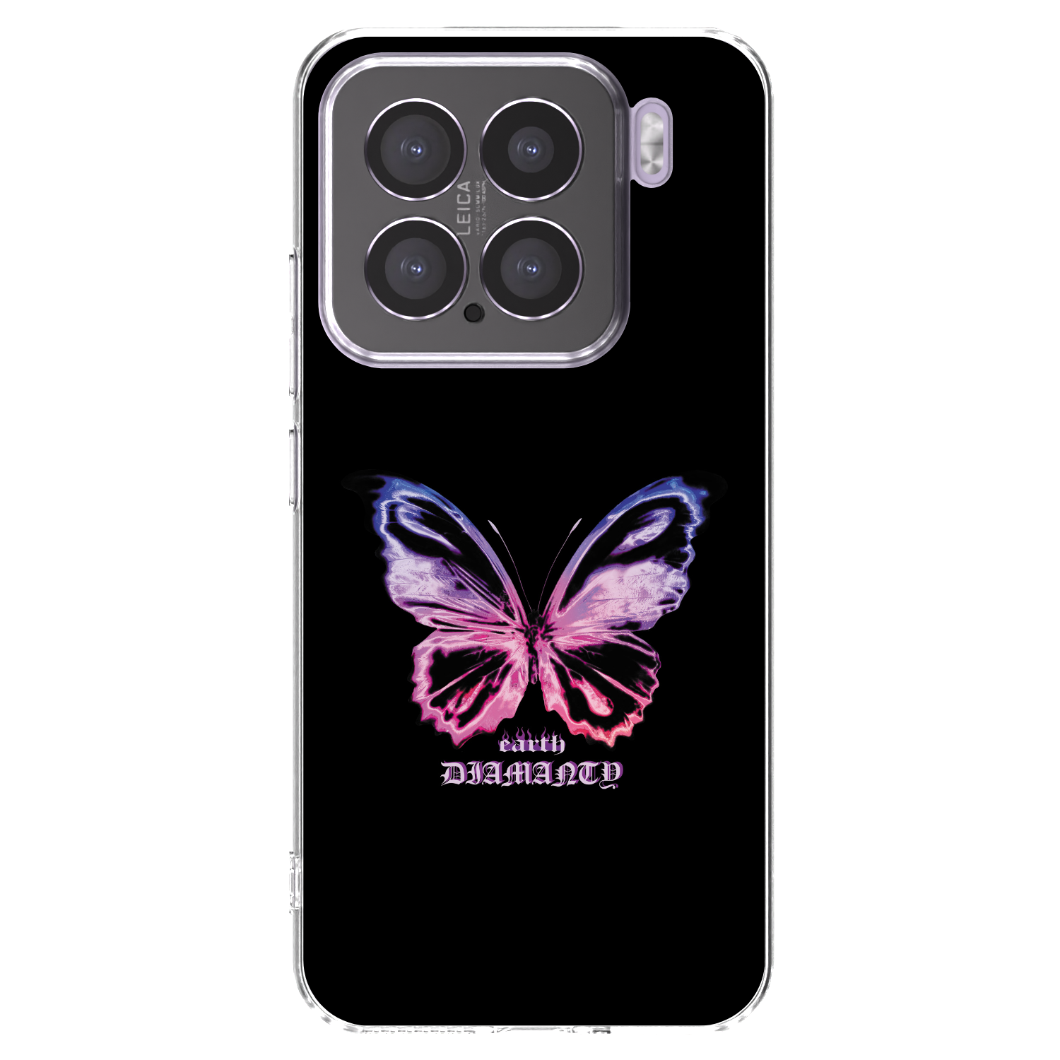 Picasee husă transparentă din silicon pentru Xiaomi 15 - Diamanty Purple