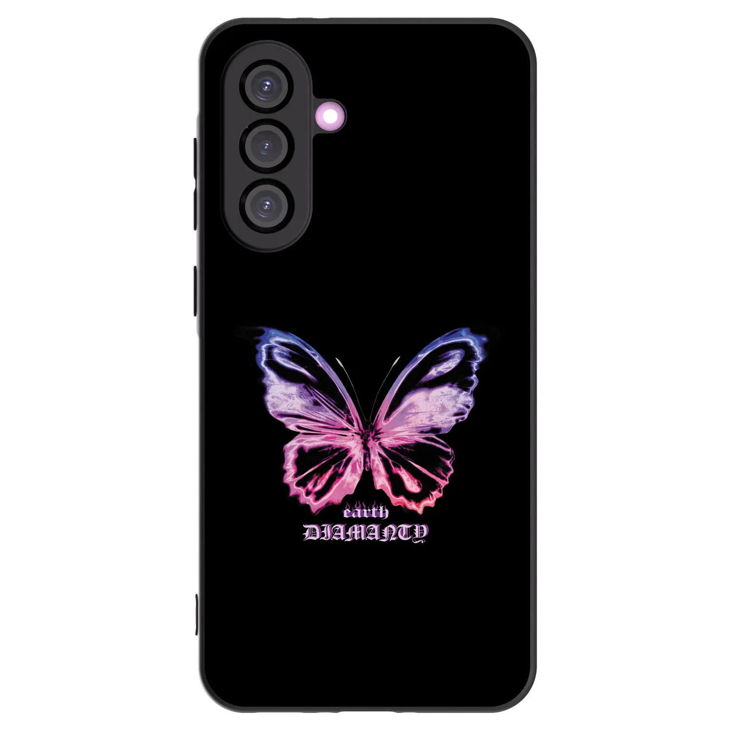 Picasee husă neagră din silicon pentru Samsung Galaxy A56 5G A566B - Diamanty Purple