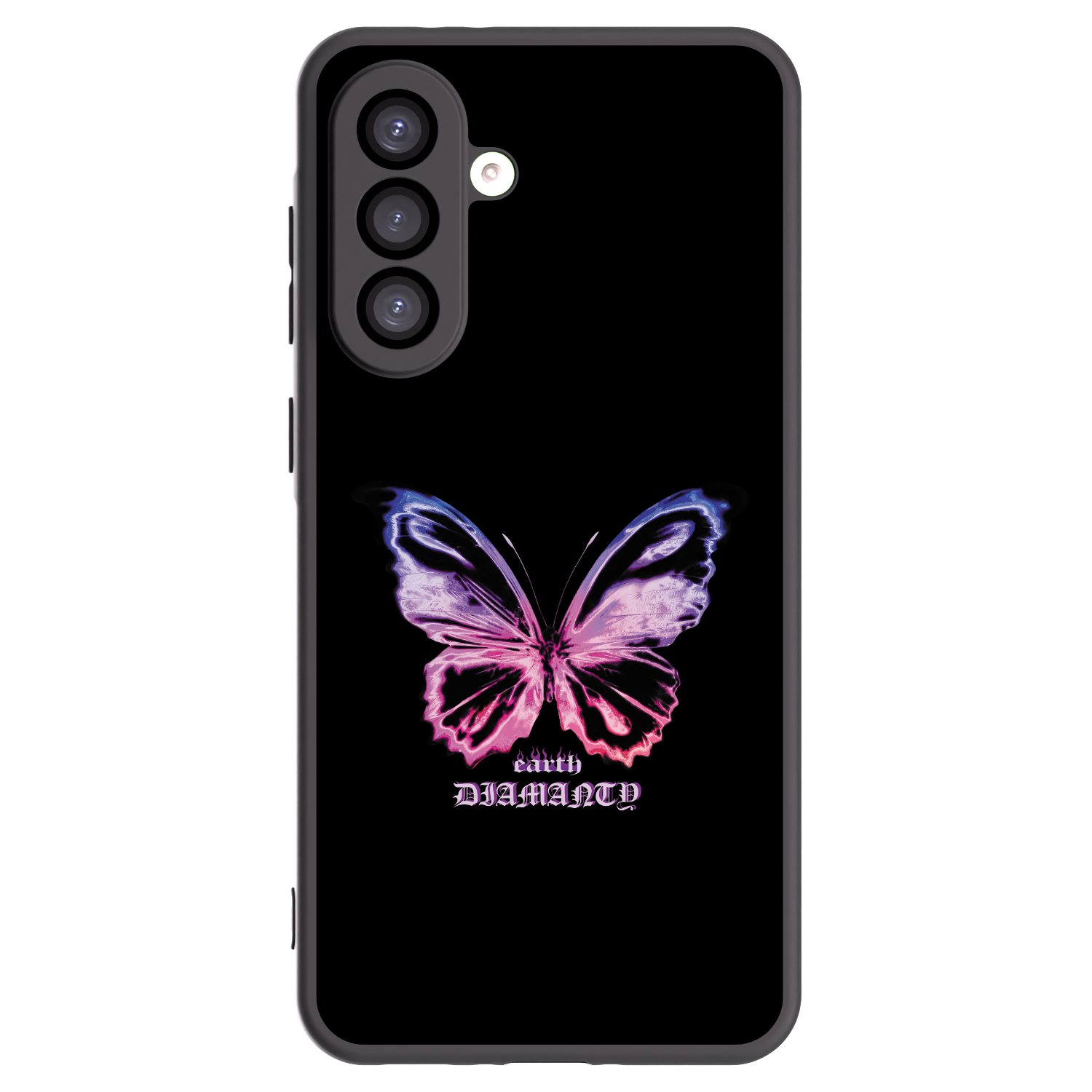Picasee husă neagră din silicon pentru Samsung Galaxy A26 5G A266B - Diamanty Purple