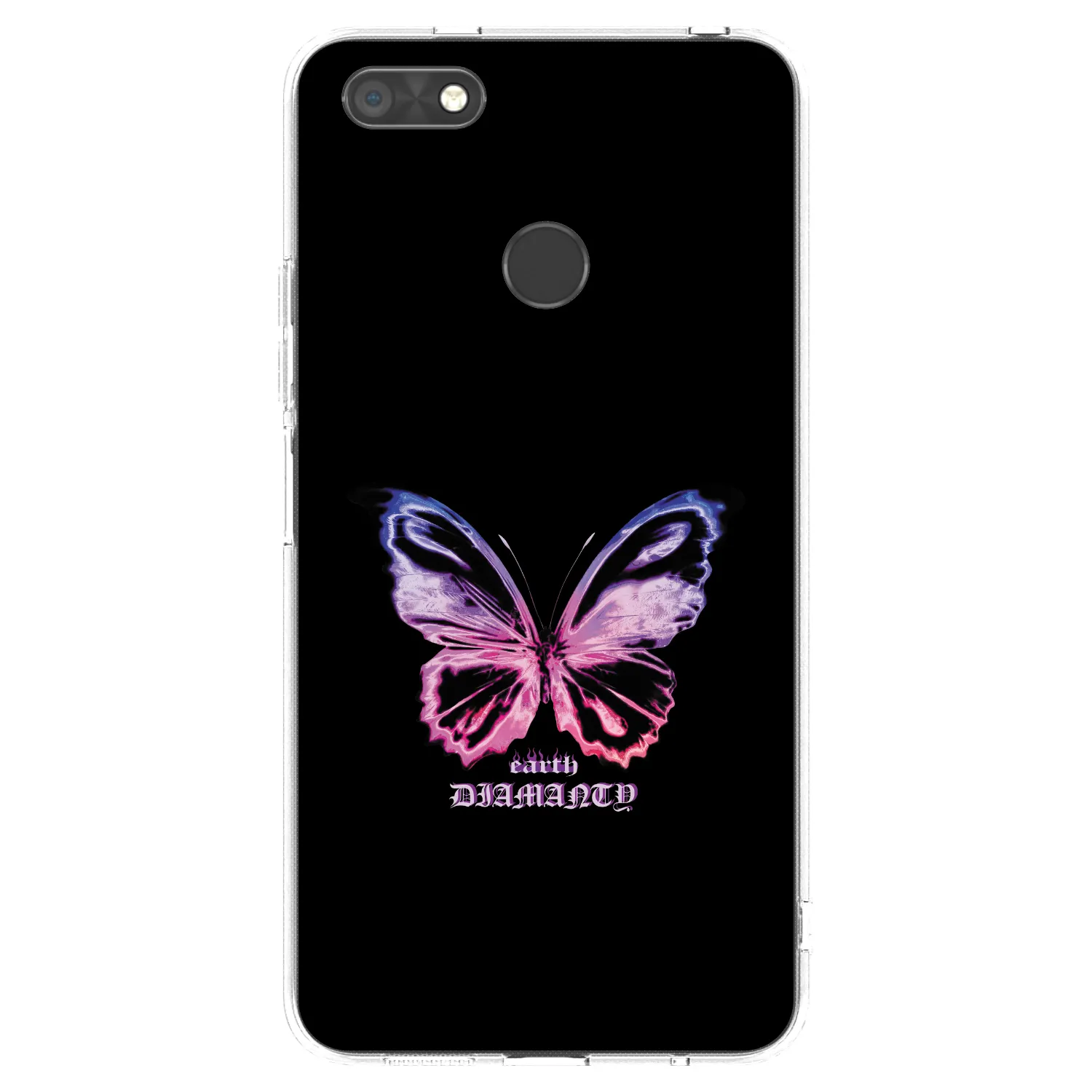 Picasee husă transparentă din silicon pentru Huawei P9 Lite Mini - Diamanty Purple
