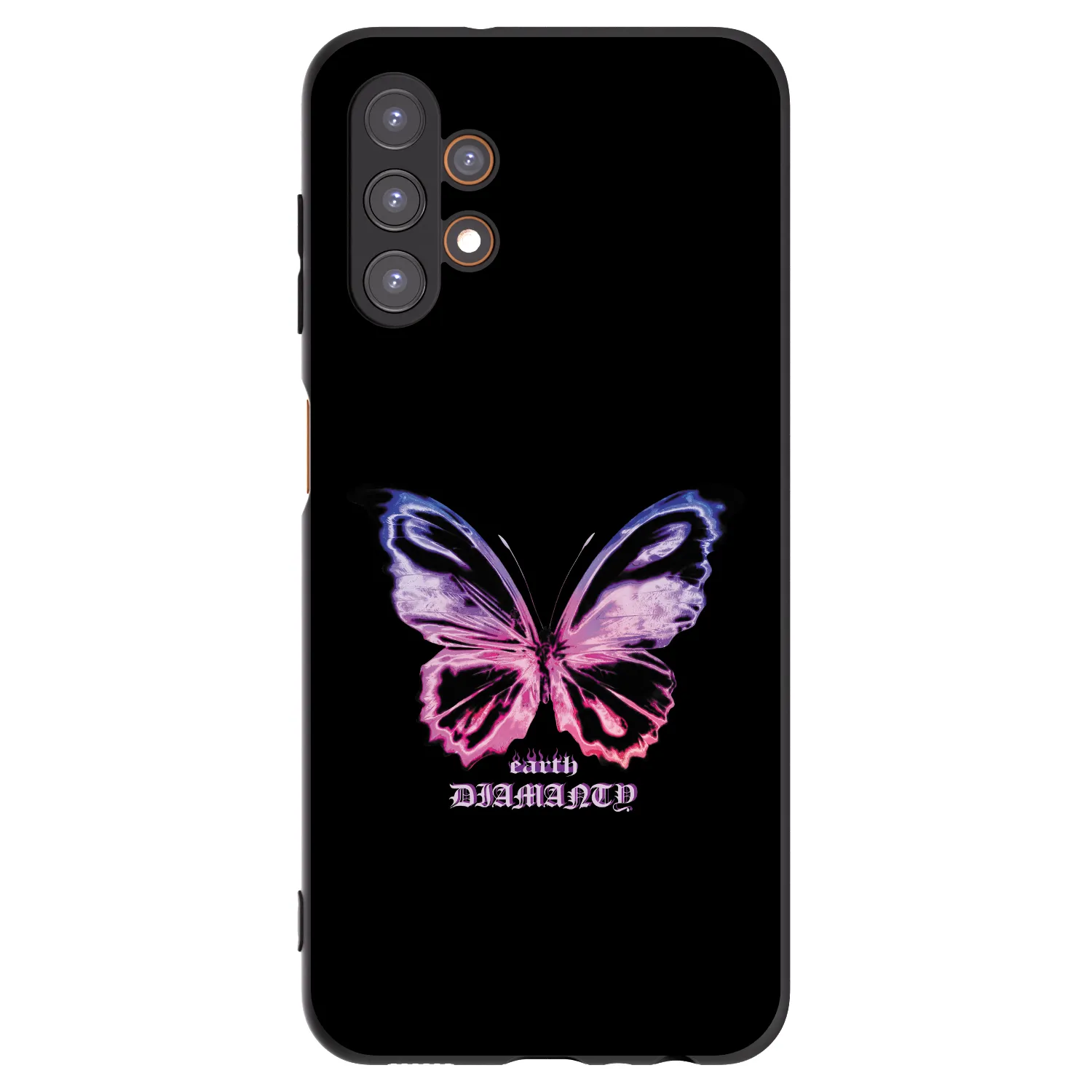 Picasee husă neagră din silicon pentru Samsung Galaxy A13 5G - Diamanty Purple