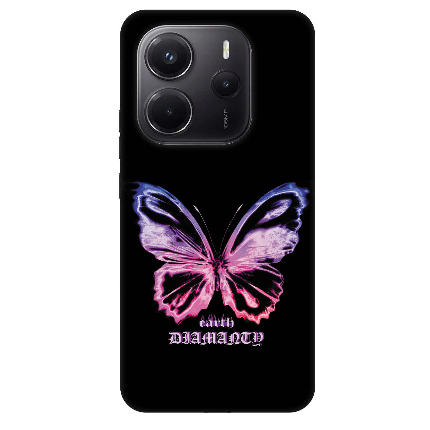 Picasee Fashion Case pentru Xiaomi Redmi Note 14 5G - Diamanty Purple