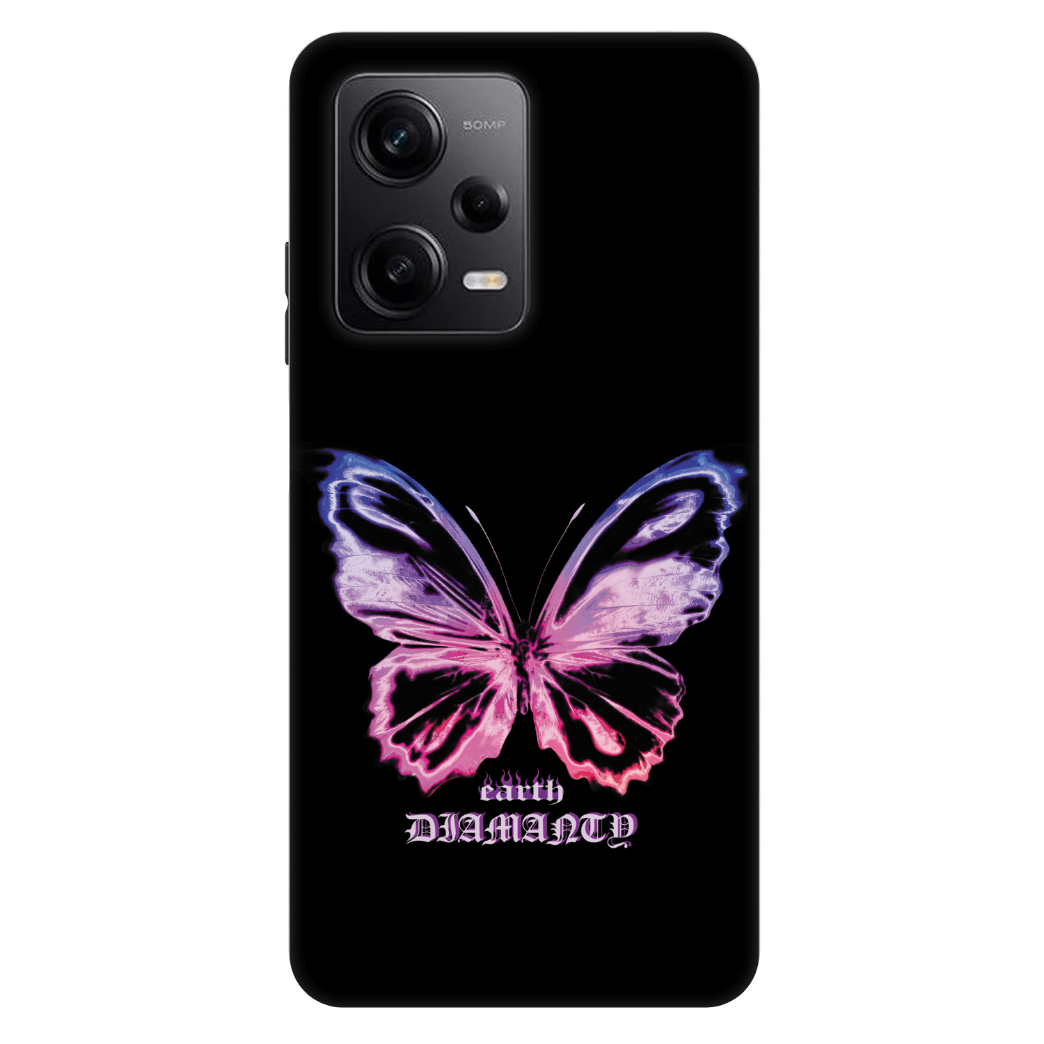 Picasee Fashion Case pentru Xiaomi Redmi Note 12 Pro 5G - Diamanty Purple