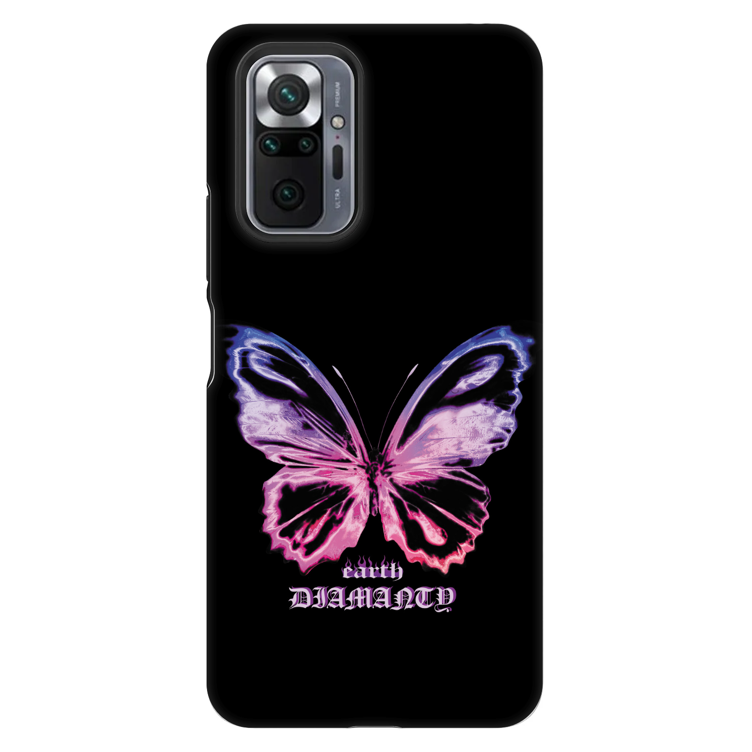 Picasee Fashion Case pentru Xiaomi Redmi Note 10 Pro - Diamanty Purple