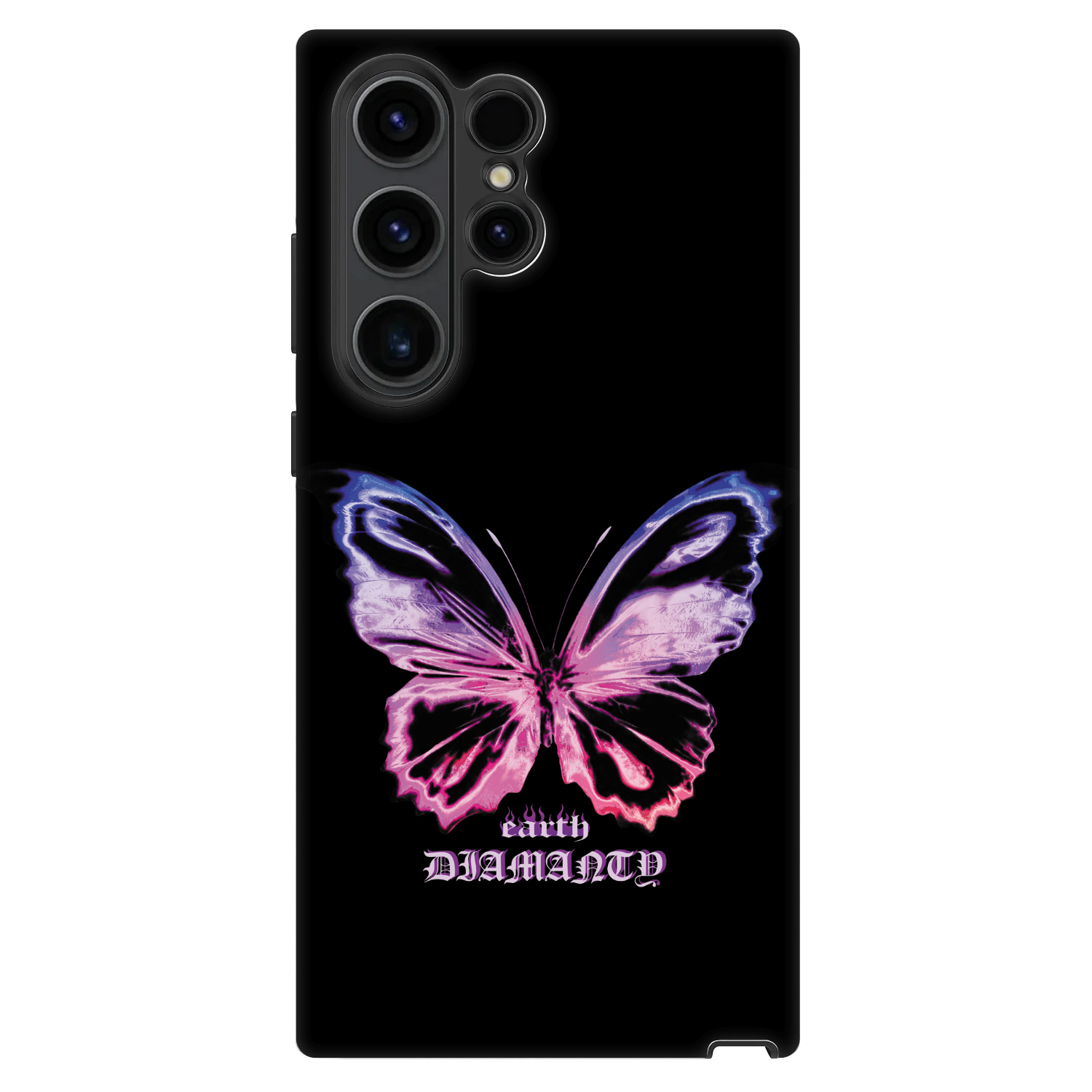 Picasee Fashion Case pentru Samsung Galaxy S22 Ultra 5G - Diamanty Purple