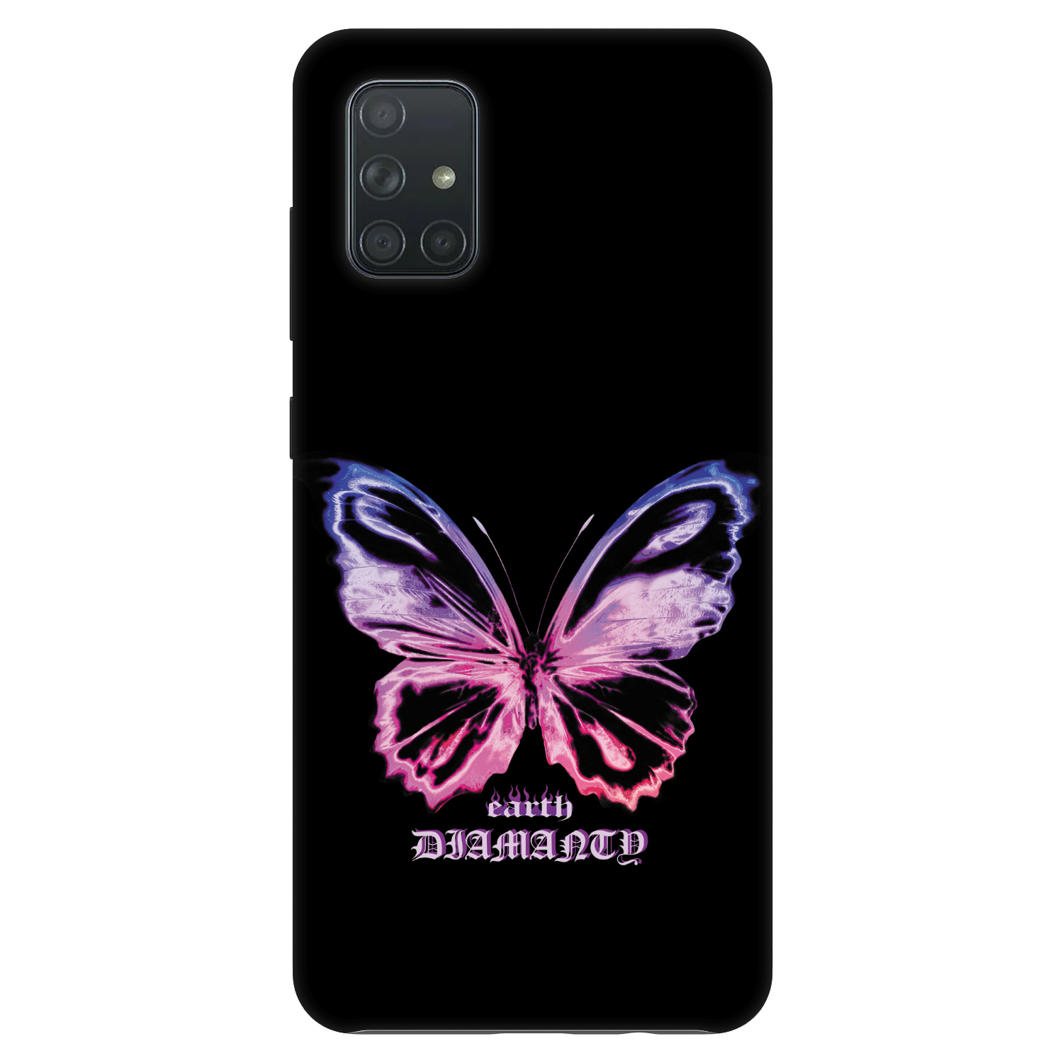 Picasee Fashion Case pentru Samsung Galaxy A71 A715F - Diamanty Purple